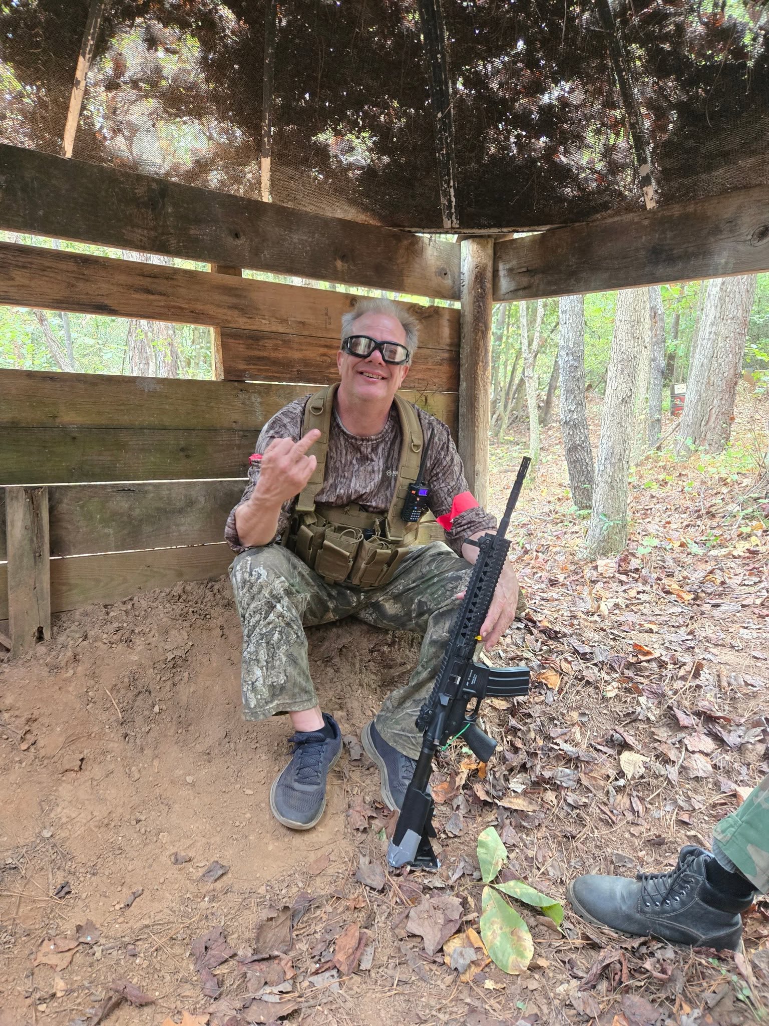 CAEF Member at Bunker